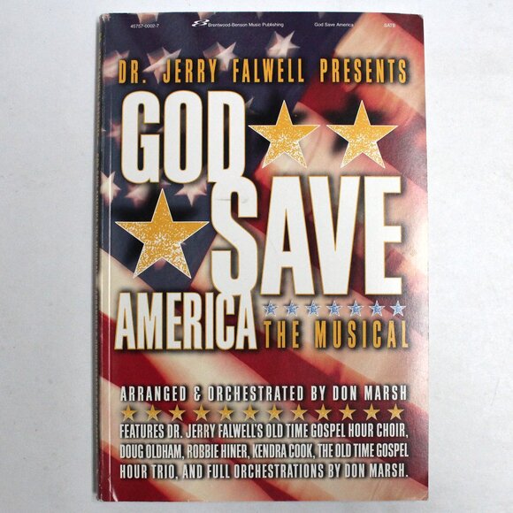 Dr. Jerry Falwell Presents God Save America The Musical Plus Cassette Tape - Picture 2 of 15